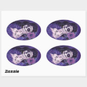 デイジーデイオブザデッド・グラマー・ガール・バイ・レニー 楕円形シール (シート)