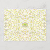 デイジーデイジーの保存日付 案内ポストカード (裏面)