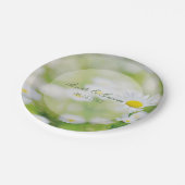 デイジーデイジーフラワーフローラサマー結婚ズ ペーパープレート (アングル)