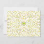 デイジーデイジー招待状 招待状 (裏面)