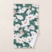 デイジーデイズパターン バスタオルセット (ハンドタオル)