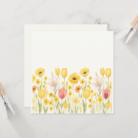 デイジーデイズ 招待状 (正面/裏面インサイチュ)