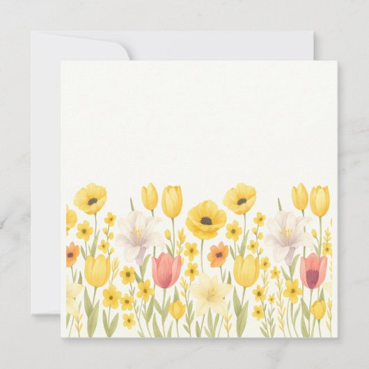 デイジーデイズ 招待状 (正面)