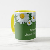 デイジーデザイン退職した、ソーシャルワーカー マグカップ (正面左)