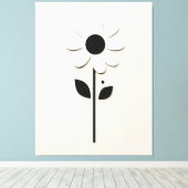 デイジーデザイン キャンバスプリント (インサイチュ (ウッドフロア))