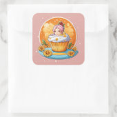 デイジーデライトカップケーキ スクエアシール (バッグ)