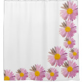 デイジーデライトシャワーカーテン – オールオーバープリント シャワーカーテン (正面)