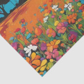 デイジーデライトポップ・アートのアートフラップズデクページ紙 薄葉紙 (詳細)