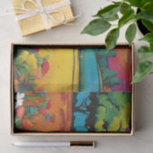 デイジーデライトポップ・アートのアートフラップズデクページ紙 薄葉紙 (ギフト)