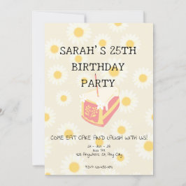 デイジーデライト誕生日招待状 招待状