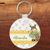 デイジートドラーとテディ キーホルダー (正面)