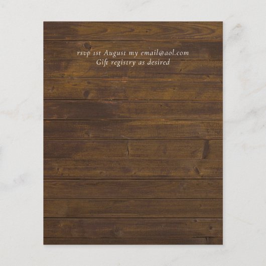 デイジードエレガントリームスクリプ結婚ト予算 (裏面)