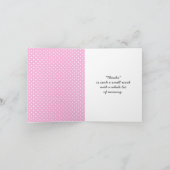 デイジードードルオン水玉模様 サンキューカード (内部)