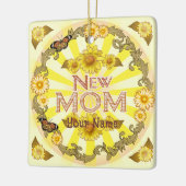 デイジーニューマムカスタムオーナメント セラミックオーナメント (左)