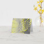 デイジーノートカード カード (黄色い花)