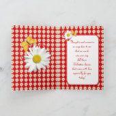 デイジーハートと蝶バレンタインカード シーズンカード (内部)