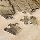 デイジーハートジグソーパズル – 愛 – カスタマイズ可能 ジグソーパズル (側面)