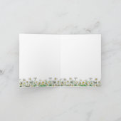 デイジーバタフライにすてきなデイカード カード (内部)