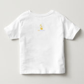 デイジーバニーガールTシャツ トドラーTシャツ (裏面)