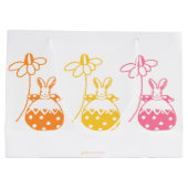 デイジーバニー ラージペーパーバッグ (裏面)