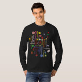 デイジーバラフラワーフローラ庭師 Tシャツ (正面フル)