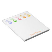 デイジーバンニーノートパッド ノートパッド (アングル)