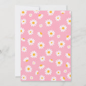 デイジーバースデーパーティーボフミアンリトルオ恋しく思ネダーフルル 招待状 (裏面)