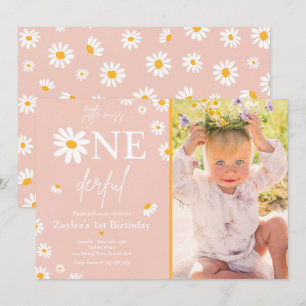 デイジーバースデーパーティーボフミアンリトルオ恋しく思ネダーフルル 招待状