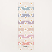 デイジーパタパーソナライズされたーン ヨガマット (正面)