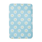 デイジーパターン泡のバス・マット バスマット (正面縦)