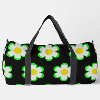 デイジーパターン ダッフルバッグ