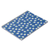 デイジーパターン ノートブック (左側)