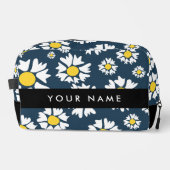 デイジーパターン、白いデイジー、名前 ドップキット (正面)