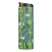 デイジーパターン、緑パターン、 タンブラー (回転右)