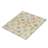 デイジーパターン(William Morris著) タイル (側面)