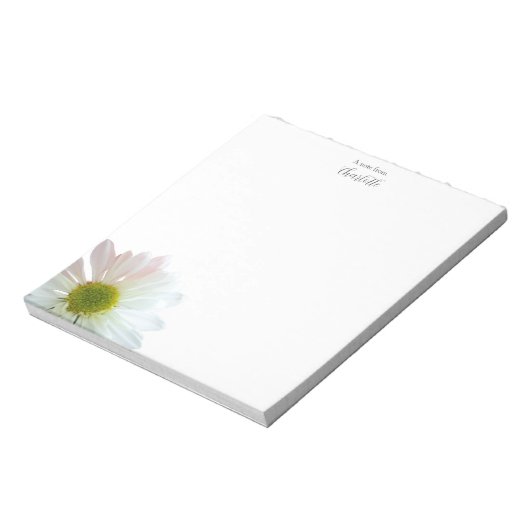 デイジーパーソナライズされたメモ帳 ノートパッド (回転)