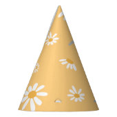デイジーヒッピーベビーファースト誕生日ワンダフル パーティーハット (左)