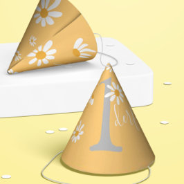 デイジーヒッピーベビーファースト誕生日ワンダフル パーティーハット