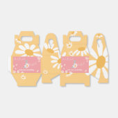 デイジーヒッピーベビーワンダリーファーストバースデーパーティー フェイバーボックス (折り畳みなし)