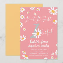 デイジーヒッピーベビーワンダリーファースト誕生日