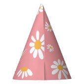 デイジーヒッピーベビーワンダリーファースト誕生日 パーティーハット (裏面)