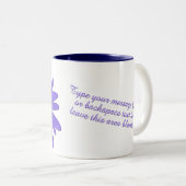 デイジービアグラスパーソナライズされたデイジーマグカップ&ギフト ツートーンマグカップ (正面右)