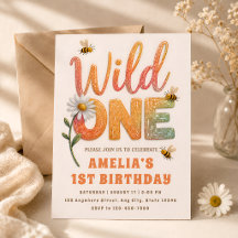 デイジービーのテーマの女の子の誕生日パーティー
