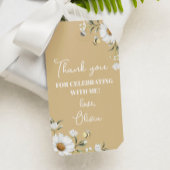 デイジービー誕生日サンキューラベル ギフトタグ