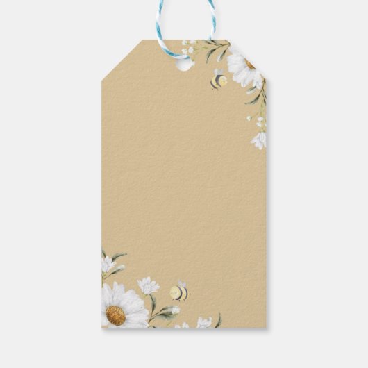 デイジービー誕生日サンキューラベル ギフトタグ (裏面)