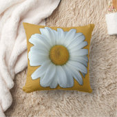 デイジーピローズブルーデイジーピローフラワーデコール クッション (ブランケット)