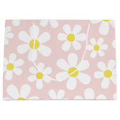 デイジーピンク ラージペーパーバッグ (正面)