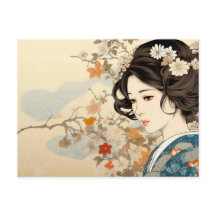 デイジーファッション浮世絵スタイル
