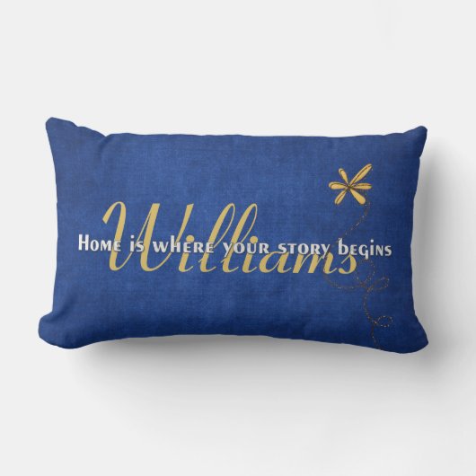 デイジーファミリーデザイン ランバークッション (正面)