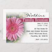 デイジーファミリー懇親会招待状 招待状 (正面/裏面)